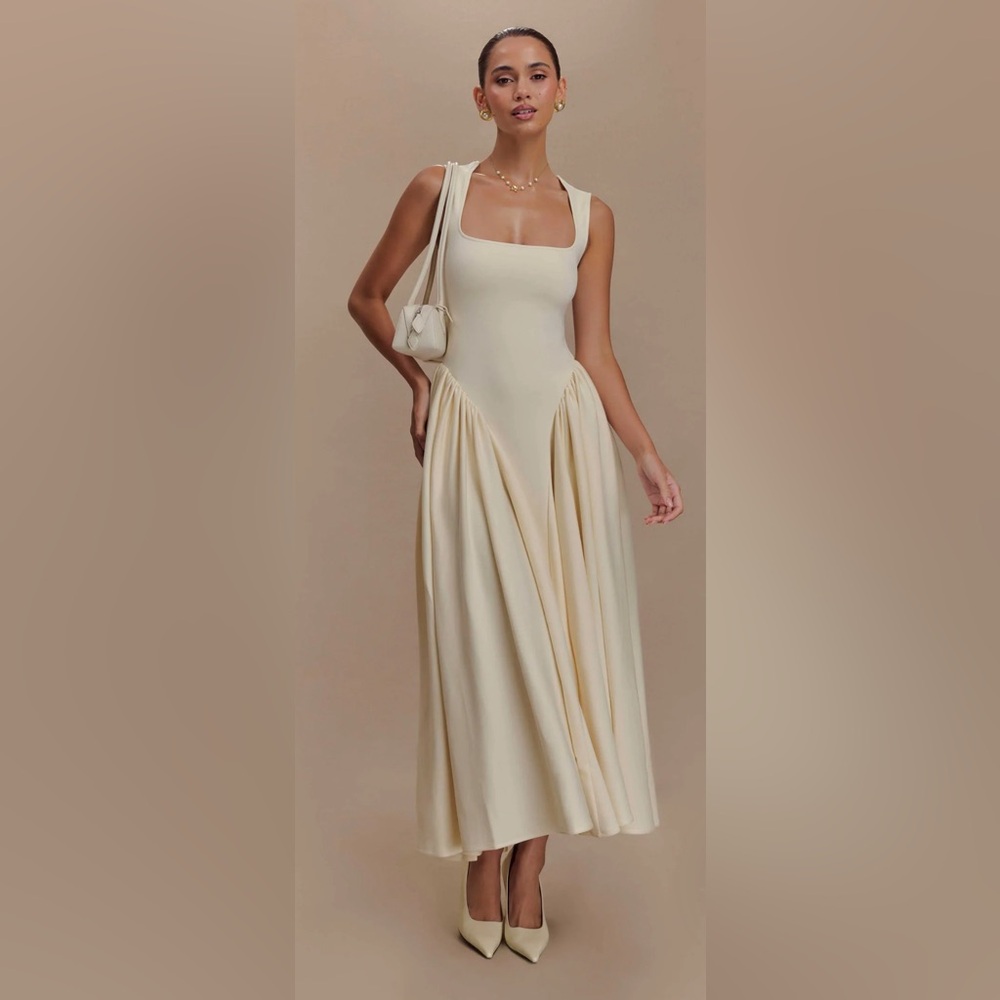 Meshki Sharon Scuba Midi Dress